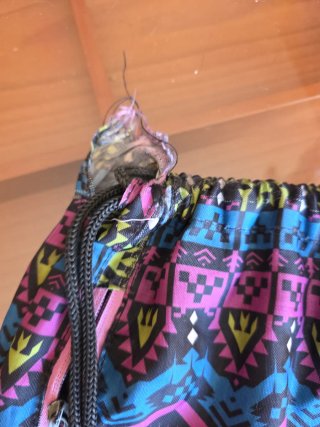 Mochila de cuerda Silver