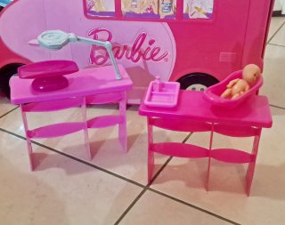 Camper Barbie Rosa