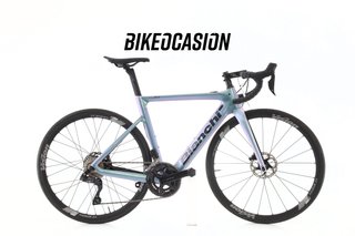 Bicicleta Bianchi Aria e-Road Di2 12V t.54 Reacondicionada