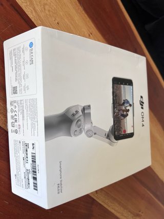 DJI OM 4 Gimbal con caja original
