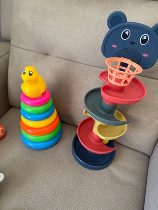 Set giochi bimbo: anatra e torre