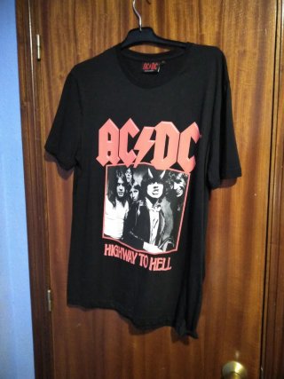 Camiseta AC/DC Highway to Hell Talla M