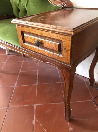 Sillón teléfono francés antiguo