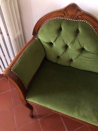 Sillón teléfono francés antiguo
