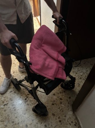 Andador plegable