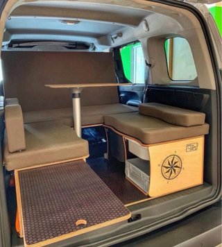 Mueble Camper Peugeot Rifter Corta