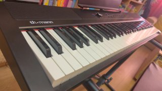 Piano Thomann SP-120 con soporte y banqueta