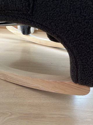 Sillón mecedora gris sin estrenar