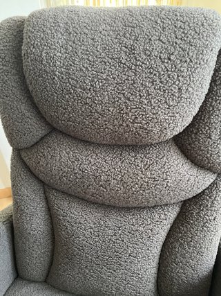 Sillón mecedora gris sin estrenar