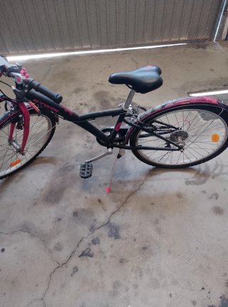 Bicicleta Btwin per bambina rosa