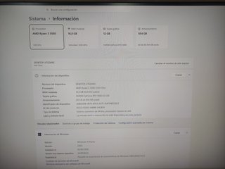 Pc gamer Ryzen 5 5500, ssd 1tb m2, rtx 3060 12gb