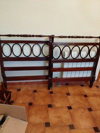 Cabeceros antiguos madera 80/90