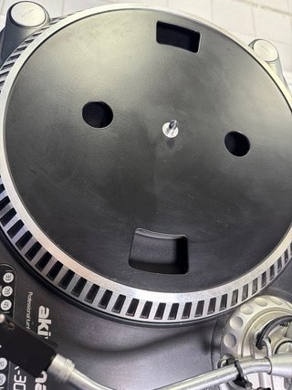 Tocadiscos Akiyama DX-303 Negro/Plata