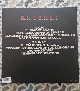 Bunbury Vinilo Curso de Levitación Intensivo