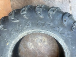 2 Neumáticos Quad Atv Baja Trax 25x8-12