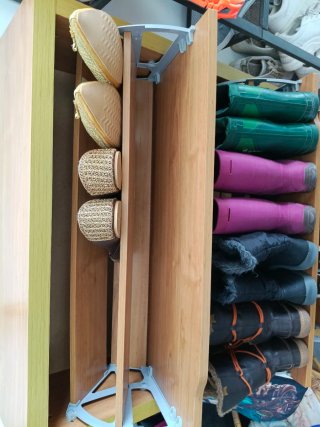 Zapatero Mueble Madera y Metal