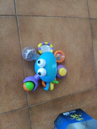 Lote Juguetes Bebé: Teléfono, Coche, Mariquita