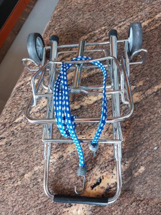 Carrito portaequipajes plegable