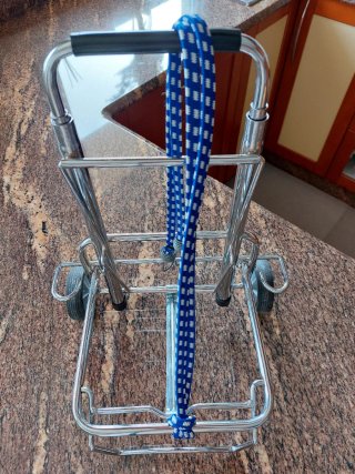 Carrito portaequipajes plegable