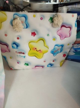 Bolso playa niña unicornio arcoíris