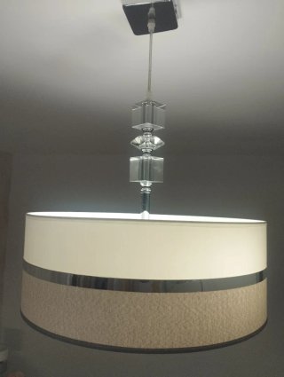 Lámpara colgante moderna dormitorio