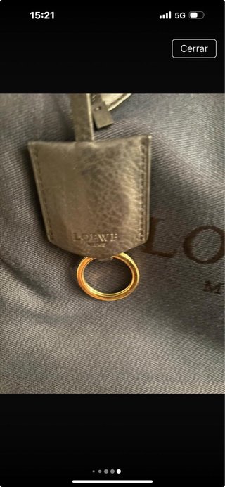 Bolso Loewe Azul Marino y negro