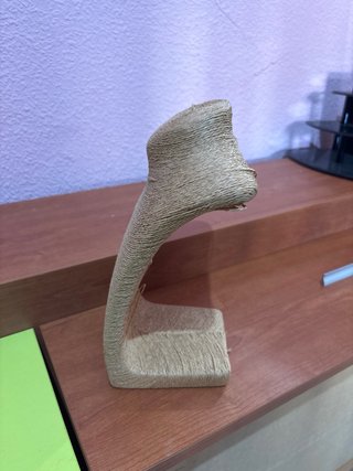 Expositor de rafia para collares