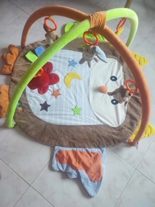 Ginásio Tapete Atividades Bebé Lupilu Coruja