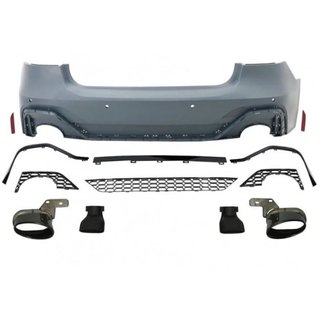 Paragolpes trasero para Audi A7 4K8 look RS7 +2018