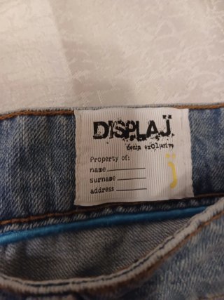 Jeans corti DISPLAY blu