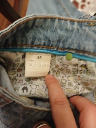 Jeans corti DISPLAY blu