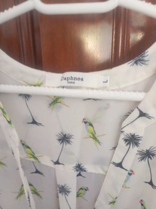 Blusa veraniega Daphnes talla L