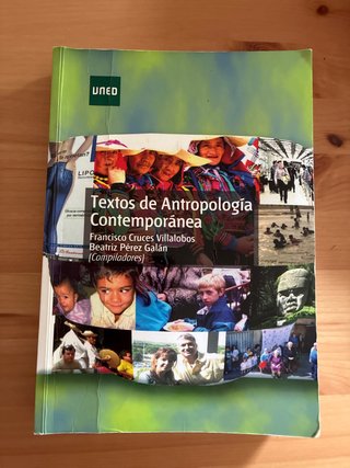 TEXTOS DE ANTROPOLOGÍA CONTEMPORÁNEA