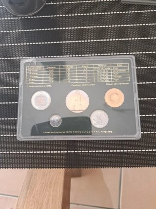 Estuche 6 Monedas Noruega 1990