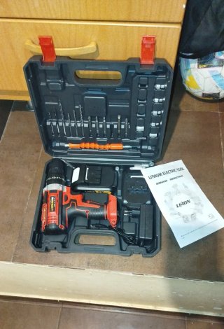 Taladro y destornillador 2 en 1