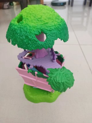 Polly Pocket Jungle Treehouse Mattel 2000