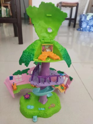 Polly Pocket Jungle Treehouse Mattel 2000