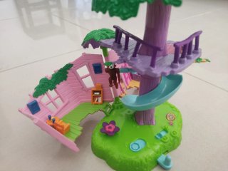 Polly Pocket Jungle Treehouse Mattel 2000