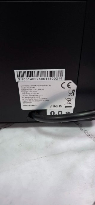 Cafetera Cecotec cremaet compactccino connected