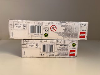 Lote Lego Star Wars 75224 y 75225