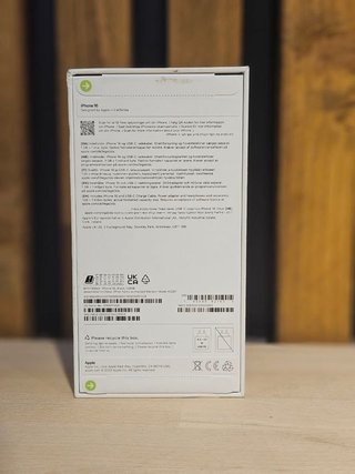 IPHONE 16 128GB NERO SIGILLATO