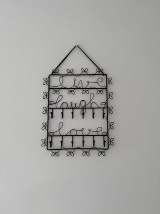 Colgador de pared Live Laugh Love