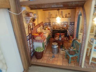 Casa Muñecas rustica Mediterránea Altaya
