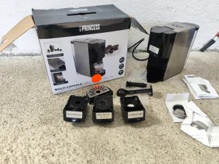 Cafetera Princess Multi Cápsula 5 en 1