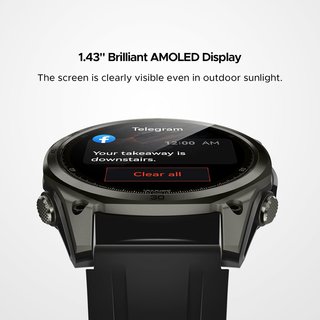Reloj Inteligente DOOGEE Militar Negro/Gris