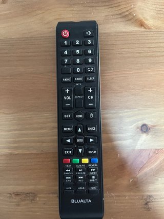 Televisión BLU ALTA Negra