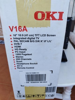 TV OKI 16 HDMI TDT Integrado