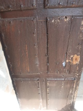 Puerta antigua de madera