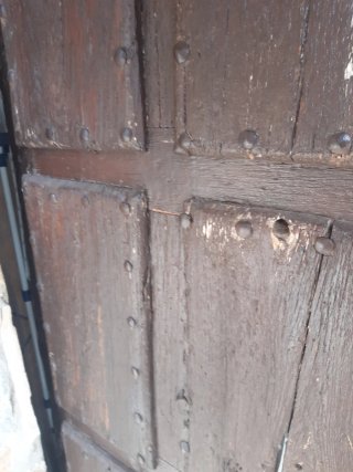 Puerta antigua de madera
