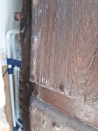 Puerta antigua de madera
